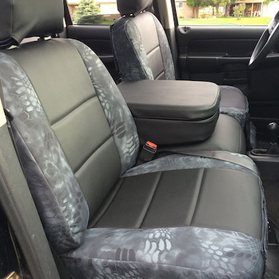 Custom Dodge Seat Covers Ram Camo - 2018 Ram 2500 Laramie Seat Covers