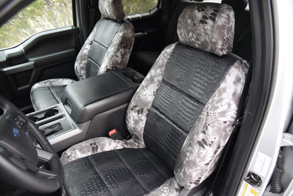 Ford F150 Seat Covers Midnight Croc Kryptek Raid