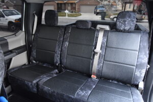 2019 Ford F350



  

         Insert: Black Ostrich E01 (Sim. Leather)

  Trim: Kryptek® Typhon™ C71 (Canvas)
Product: Camo - Gold Series