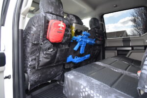 2019 Ford F350



  

         Insert: Black Ostrich E01 (Sim. Leather)

  Trim: Kryptek® Typhon™ C71 (Canvas)
Product: Camo - Gold Series