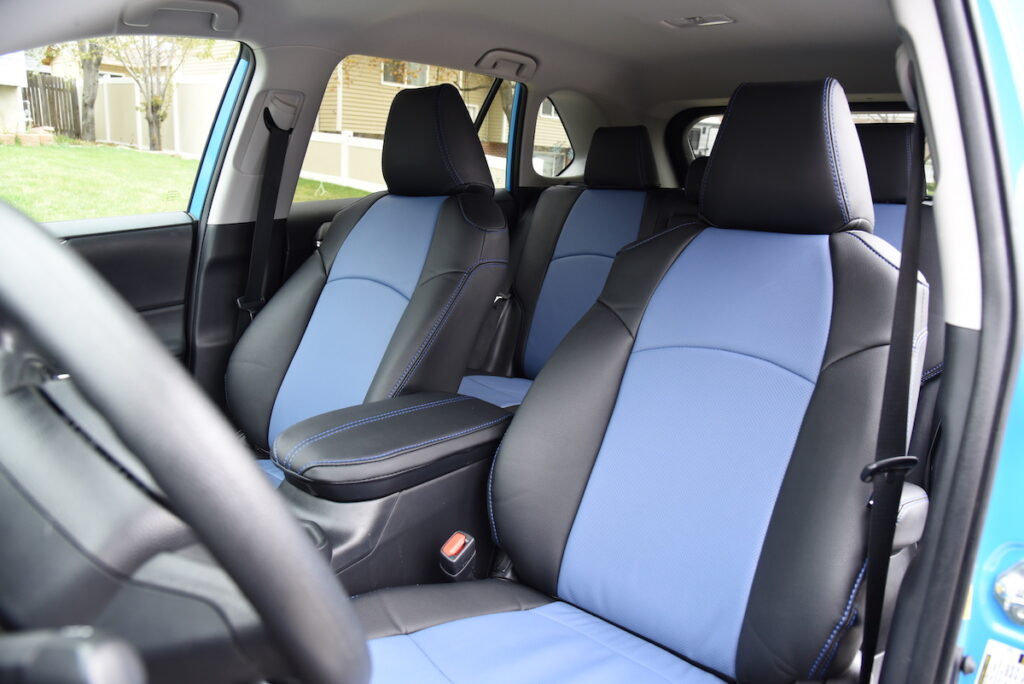 2020 Toyota Rav 4 Blue Leather Black Blue7 | Covers and Camo