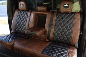2018 Ford F-350




Insert: Midnight Croc E43 Diamond (Sim. Leather)

Trim: Java Croc E42 (Sim. Leather) 

Product: Exotic - Gold Series