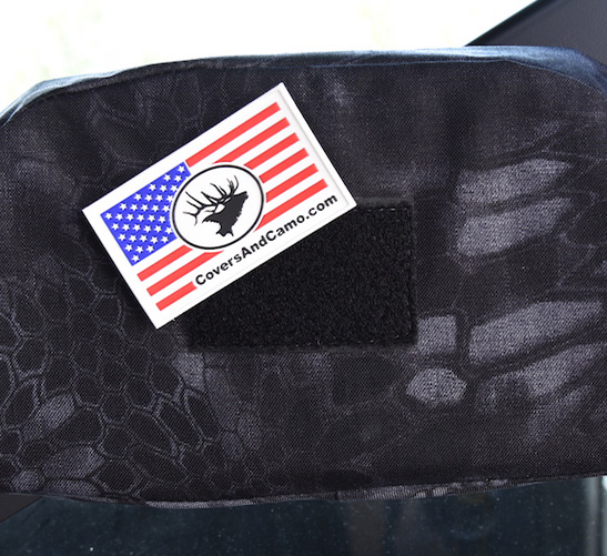 Headrest Velcro Patch | Covers and Camo