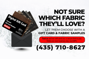 Giftcard plus Fabric sample