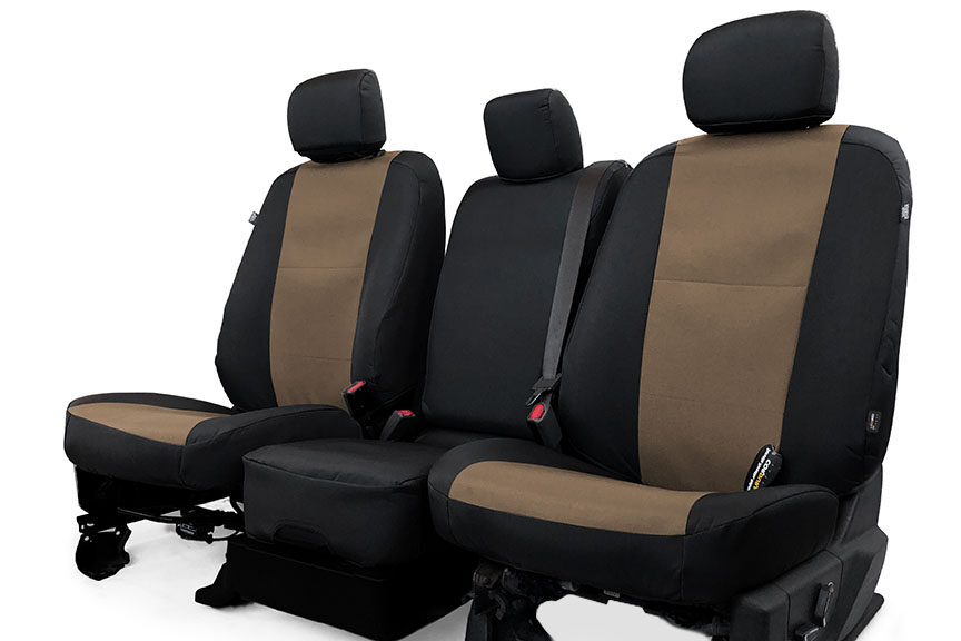 2019 Ford F-150
  
         Insert: Gray Cordura (Canvas)
  Trim: Tan Cordura (Canvas)
Product: Canvas - Bronze Series