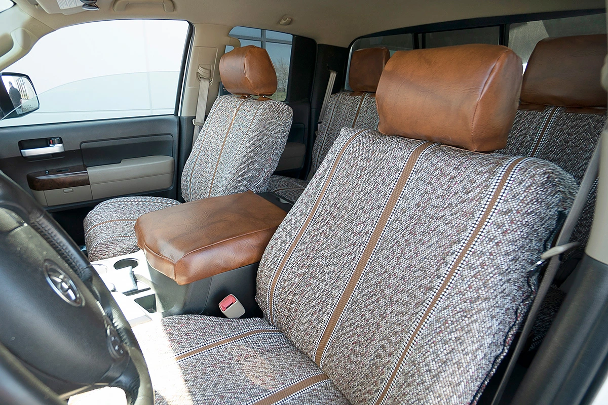2011 Toyota Tundra Caramel Saddle Blanket2