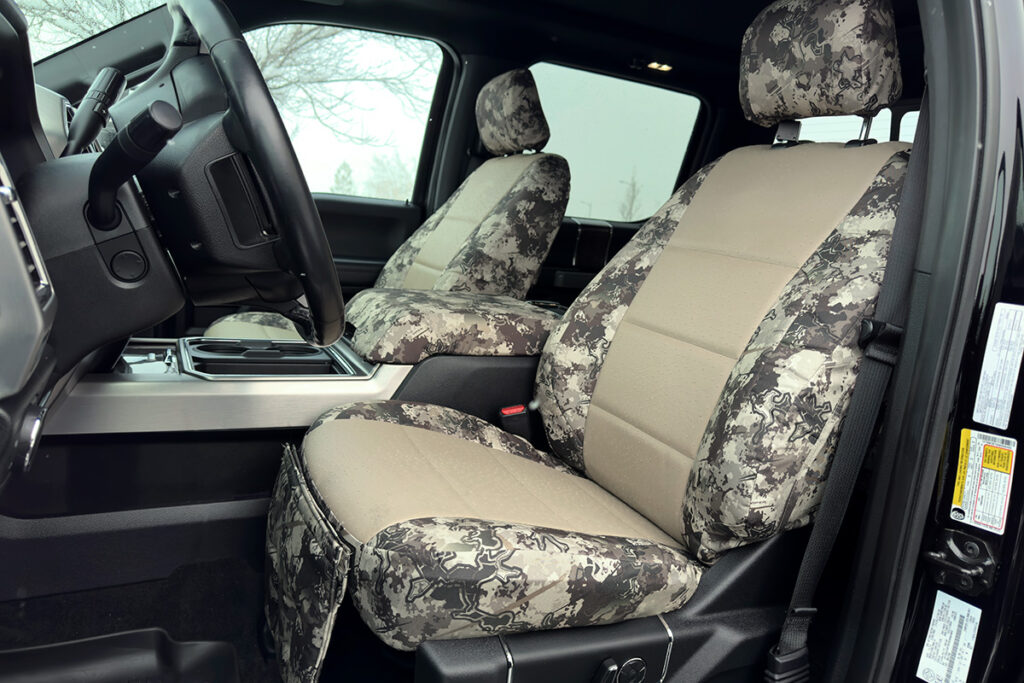 2017 Ford F 350 Platinum Crew Cab Pistol Pocket Shown | Covers and Camo