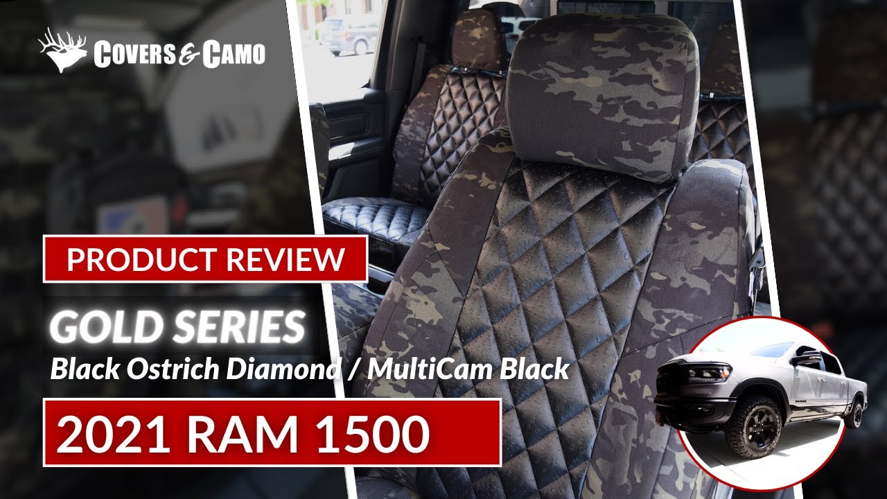 Black Ostrich Diamond / MultiCam Black
