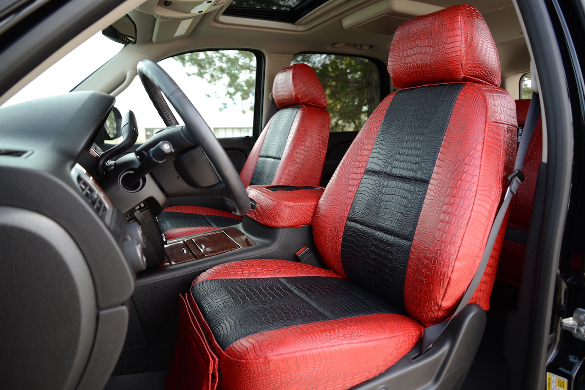 2014 Chevy Tahoe Midnight Croc Flame Croc | Covers and Camo