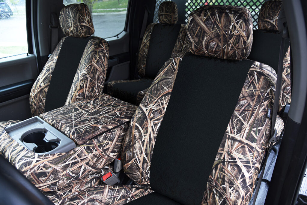 2019 Ford F-550 - Mossy Oak Shadow Grass Blades Black Canvas - Bronze Series1