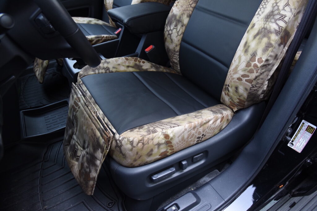 Driver seat 2013 Honda Ridgeline Black SofTouch Kryptek Highlander | Covers and Camo