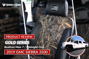 2019 GMC Sierra 3500 _ Insert_ Realtree Max-7 _ Trim_ Midnight Croc _ Camo - Gold Series