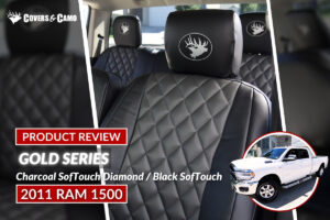 2011 RAM 1500 - Insert_ Charcoal SofTouch Diamond - Trim_ Black SofTouch - Sim. Leather - Gold Series