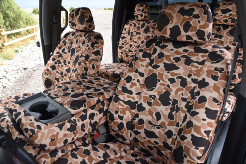 Duck Camo Seat Covers - Bronze Series