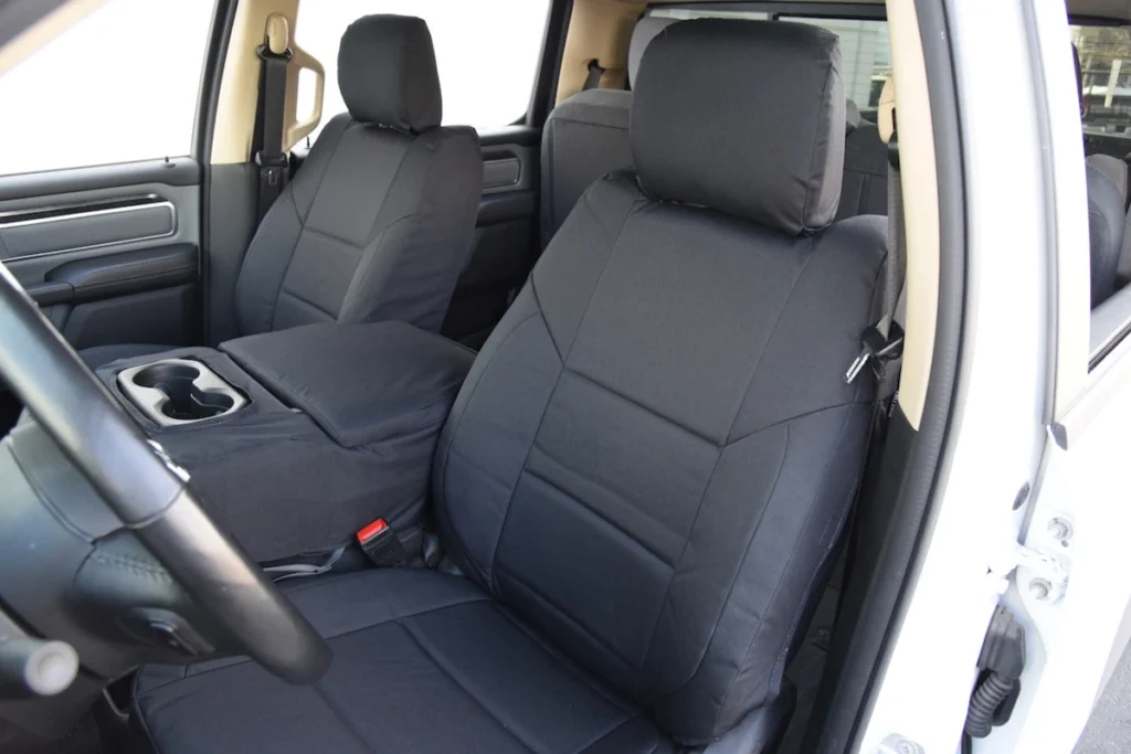 2020 RAM 1500 Black HD1000 Heavy Duty Canvas Seat Covers Gold Series | Covers and Camo