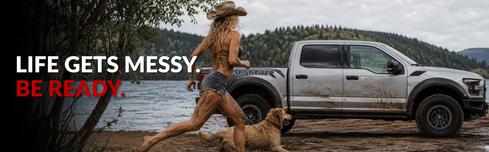 Custom Banner Truck | Covers and Camo