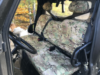 2013 Polaris Ranger front bench UTV Camo Seat Covers in MultiCam Original camouflage