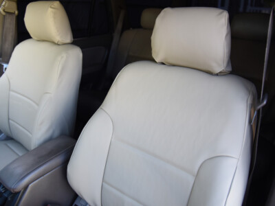 1998 Toyota 4Runner front Sandstone Sof-Touch leatherette seat covers