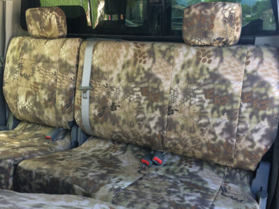 <b>
2005 Nissan Titan
</b>
<br>
Insert: Kryptek® Highlander™ C70 (Canvas)
</br>Trim: Kryptek® Highlander™ C70 (Canvas)
<br>Product: Camo - Gold Series </br> | Covers and Camo