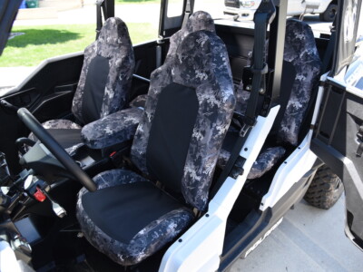 <b>
2022 Polaris General
</b>
<br>
Insert: Black Dura EZ-Care D01 (Canvas)
</br>Trim: TrueTimber Urban C81 (Canvas)
<br> Product: UTV </br> Polaris General Seat Covers Black Insert with True Timber Urban Camo trim Covers And Camo