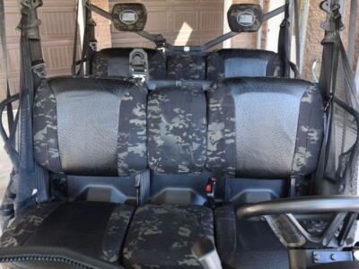 <b>
2020 Can-Am Defender
</b>
<br>
Insert: Black Ostrich E01 (Sim. Leather)
</br>Trim: MultiCam Black™ C80 (Canvas)
<br> Product: UTV </br> | Covers and Camo