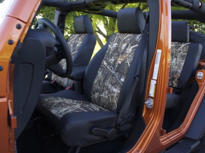 <b>
2011 Jeep Wrangler
</b>
  <br>
         Insert: Realtree® Max-4 HD® C64 (Canvas)
  </br>Trim: Black Sof-Touch S01 (Sim. Leather)
<br>Product: Camo - Gold Series </br> | Covers and Camo