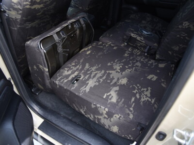 <b>
2019 Toyota Tacoma
</b>
  <br>
         Insert: Multicam Black C80 (Canvas)
  </br>Trim: Multicam Black C80 (Canvas)
<br>Product: Camo - Gold Series </br> | Covers and Camo