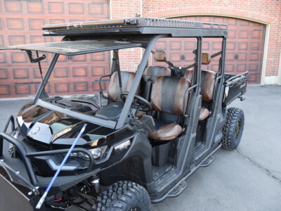 <b>
2021 Can-Am Defender
</b>
  <br>
 	Insert: Midnight Croc E43 (Sim. Leather)
  </br>Trim: Java Croc E42 (Sim. Leather)
<br> Product: UTV </br> | Covers and Camo