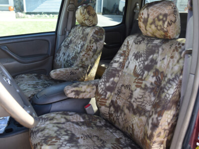 <b>
2006 Toyota Tundra
</b>
  <br>
         Insert: Kryptek® Highlander™ C70 (Canvas)
  </br>Trim: Kryptek® Highlander™ C70 (Canvas)
<br> Product: Camo - Gold Series </br> | Covers and Camo