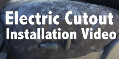 Chevy Electric Cutout Electric Cutout Installation Video