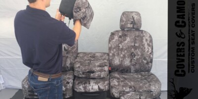 Seat Cover Installation Time Lapse