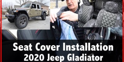 2020 Jeep Gladiator Seat Cover Installation: How to install seat covers on the 2020 Jeep Gladiator