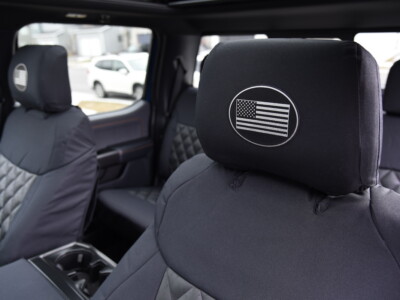 <b>
2021 Ford F-150
</b>
  <br>
         Insert: Black Ostrich Diamond E01 (Sim. Leather)
  </br>Trim: Black Dura EZ-Care D01 (Canvas)
<br> Product: Canvas - Gold Series </br> | Covers and Camo