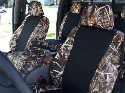 <b>
2022 Ford F-250
</b>
<br>
Insert: Black HD1000 (Canvas)
</br> Trim: Realtree Max-4 C64 (Canvas)
</br>Product: Camo - Gold Series
<br>Max-4 has been retired from Gold Series. Upgrade to Max-7, or see Bronze Series </br> | Covers and Camo