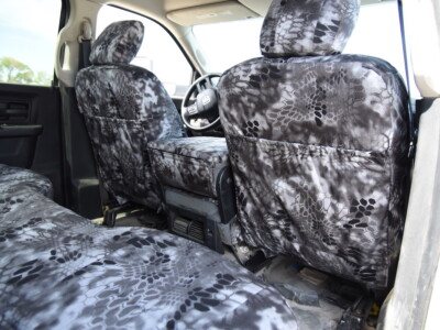 <b>
2017 RAM 3500
</b>
<br>
Insert: Kryptek® Raid™ C72 (Canvas)
</br>Trim:Kryptek® Raid™ C72 (Canvas)
<br> Product: Camo - Gold Series </br> | Covers and Camo
