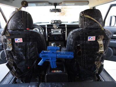 <b>
2008 Toyota FJ Cruiser
</b>
<br>
Insert: Black HD1000 K91 (Canvas) 
</br> Trim: Kryptek Typhon C71 (Canvas)
</br> Product: Camo - Gold Series | Covers and Camo
