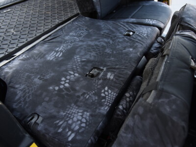 <b>
2008 Toyota FJ Cruiser
</b>
<br>
Insert: Black HD1000 K91 (Canvas)
</br> Trim: Kryptek Typhon C71 (Canvas)
</br> Product: Camo - Gold Series | Covers and Camo