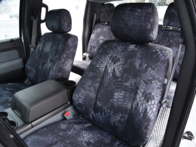 <b> 2013 Ford F-150 </b>
<br> Insert: Kryptek Typhon
</br> Trim: Kryptek Typhon
</br> Product: Camo - Bronze Series Kryptek Seat Covers - Bronze Series