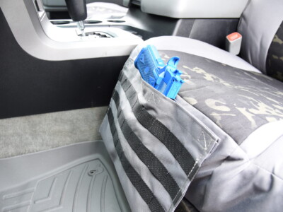 <b>
2013 Toyota Sequioa
</b>
<br>
Insert: MultiCam Black C80 (Canvas)
</br> Trim: Charcoal Dura EZ-Care D26  (Canvas)
</br>Product: Camo - Gold Series | Covers and Camo