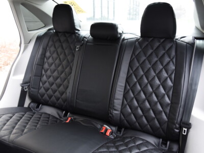 <b>
2019 Volkswagon Jetta
</b>
<br>
Insert: Black Ostrich E01 Diamond (Sim. Leather)
</br>Trim: Black SofTouch S01 (Sim. Leather)
</br>Product: Sim. Leather - Gold Series 2019 VolksWagon Jetta Custom Seat Covers black ostrich diamond stitching
