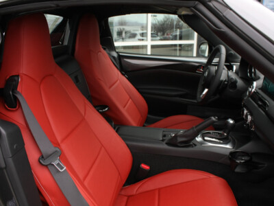 2019 Mazda MX-5 Miata front Leatherette seat covers in Salsa Sof-Touch