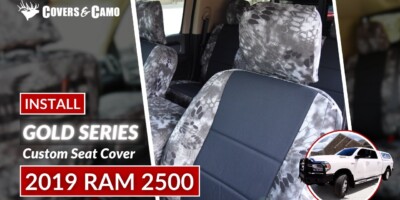 2019 RAM 2500 | Gold Series | Seat Cover Installation 2019 RAM 2500 Installation: How to install seat covers on the 2019 RAM 2500. Kryptek Raid seat cover