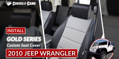 2010 Jeep Wrangler | Gold Series | Seat Cover Installation 2010 Jeep Wrangler Seat Cover Install