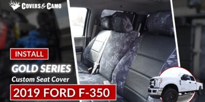2019 Ford F-350 Seat Cover Installation: How to install seat covers on the 2019 Ford F350