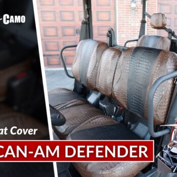 2022 Can-Am Defender | UTV | Seat Cover Installation Can-Am Defender Seat Cover Installation- 2022 Can-Am Defender Large Bolster Seats