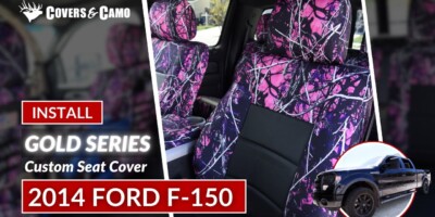 2014 Ford F-150 Seat Cover Install: Muddy Girl Seat Covers