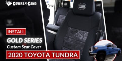 2020 Toyota Tundra Seat Cover Installation