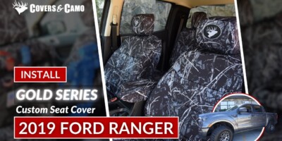 2019 Ford Ranger | Gold Series | Seat Cover Installation 2019 Ford Ranger Seat Cover Installation Moonshine Harvest Moon Camo Seat Covers