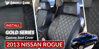 2013 Nissan Rogue Gold Series Seat Cover Install