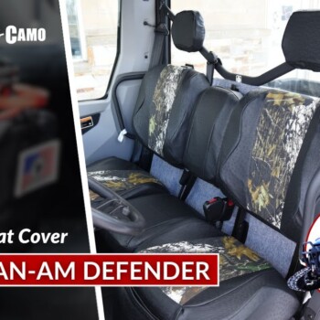 2021 Can Am Defender | UTV | Seat Cover Installation Can Am Defender Seat Cover Installation: Large Bolster Seats: 2021 Can-Am Custom Seat Cover